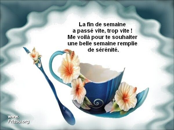 bonne fin de semaine 1