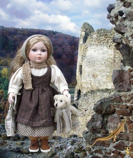 poupeé ancienne porcelaine